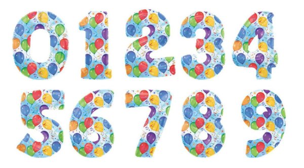 Красивые цифры для оформления