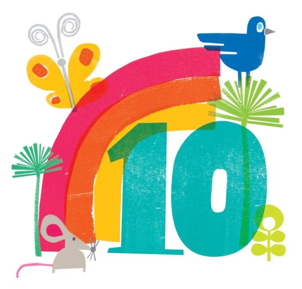 Цифра 10 картинки