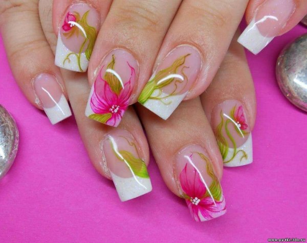 Летний дизайн ногтей