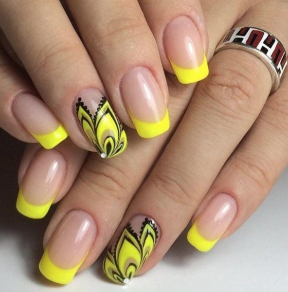 Желтый френч 2022