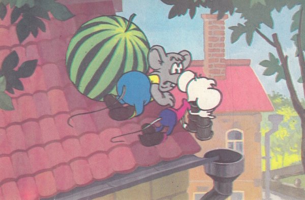 Лето кота Леопольда мультфильм 1983