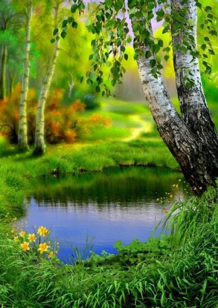 Природа вертикальный Формат