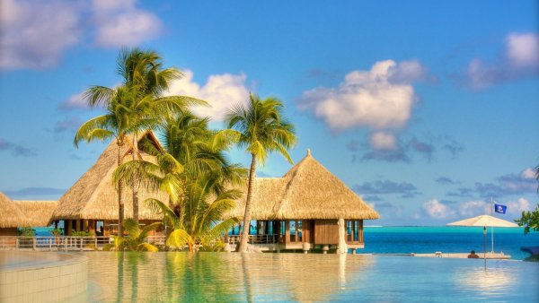 Парадиз остров Карибского моря