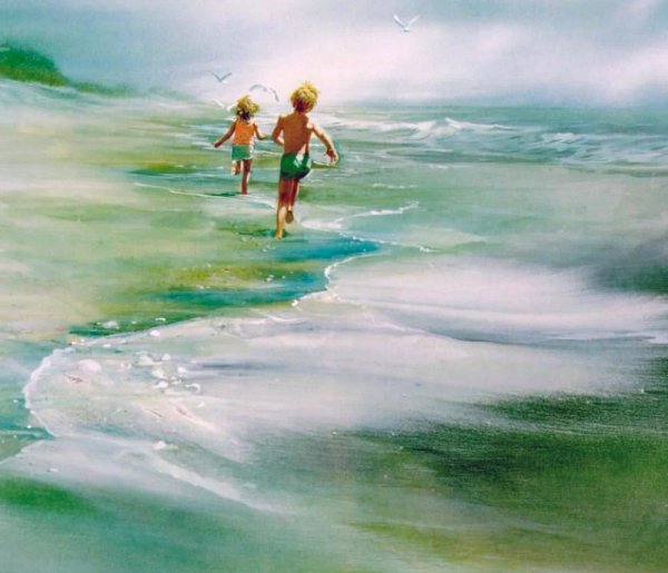 Человек мечтает о море