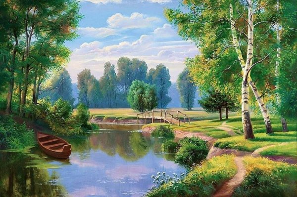 Живопись -Игорь Прищепа -Ода природе