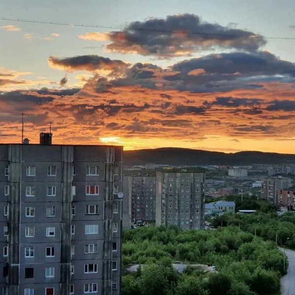 Мурманск лето