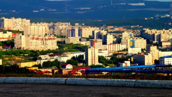 Мурманск лето июль