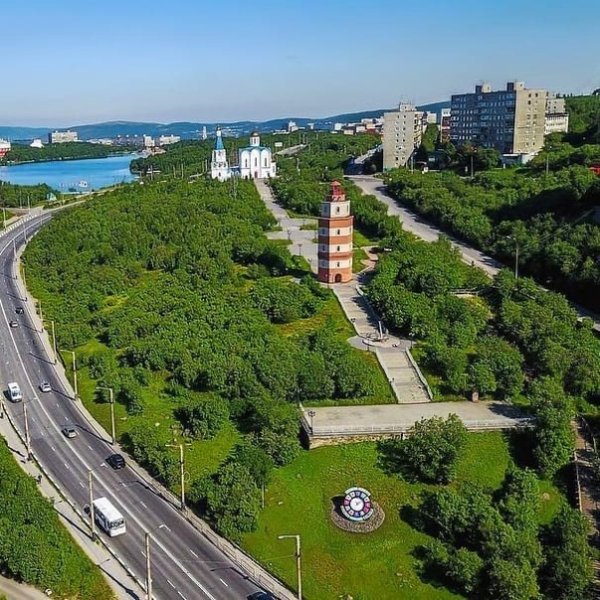Мурманск лето