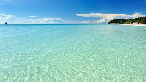Карибское море голубая Лагуна