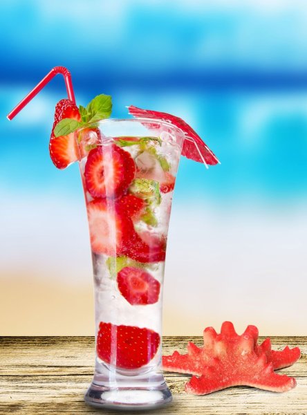 Яркие летние коктейли