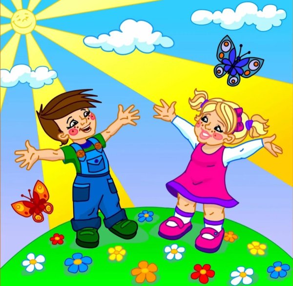 Дети лето мульт