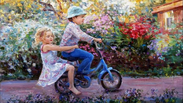 Фотосъемка детей на природе