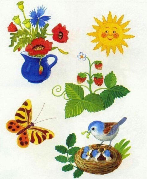 Рисунок лето