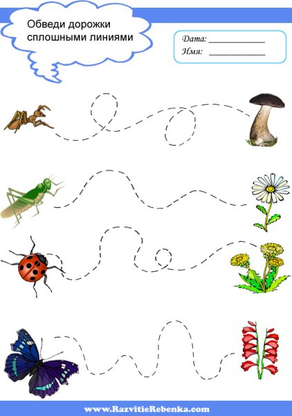 Задания по лексической теме лето