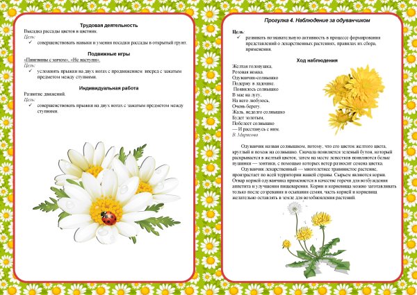 Карточки времена года для детей