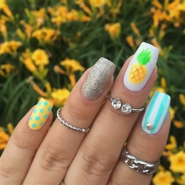 Летние ногти