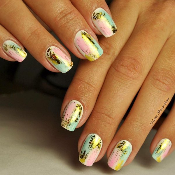 Летний дизайн ногтей