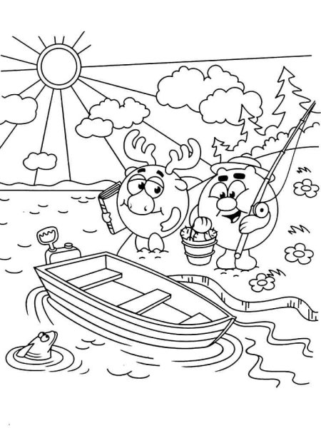 Раскраска бассейн для детей