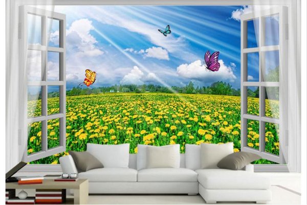 Окно с видом на луг