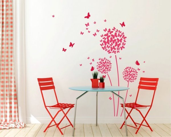 Летнее оформление на стену