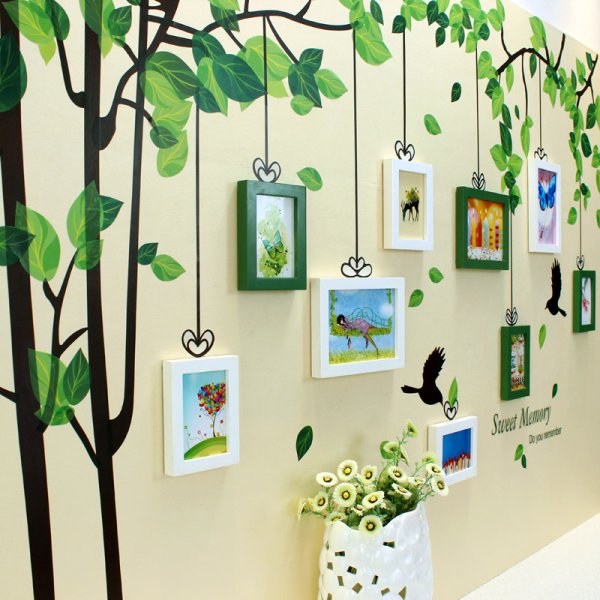 Креативные украшения на стену