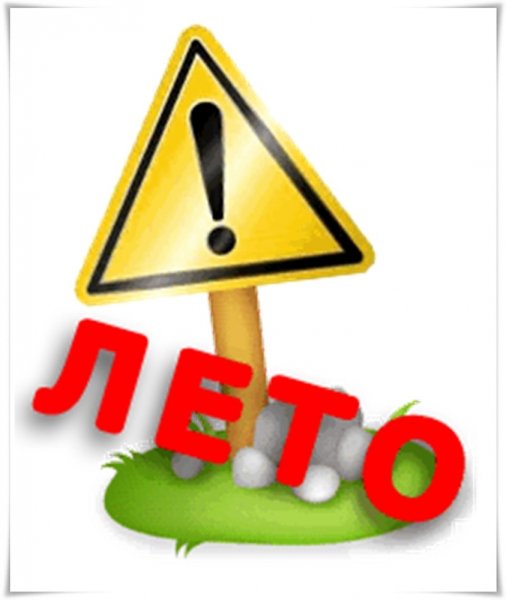 Безопасность детей летом