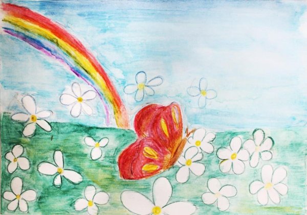 Рисунок на тему лето