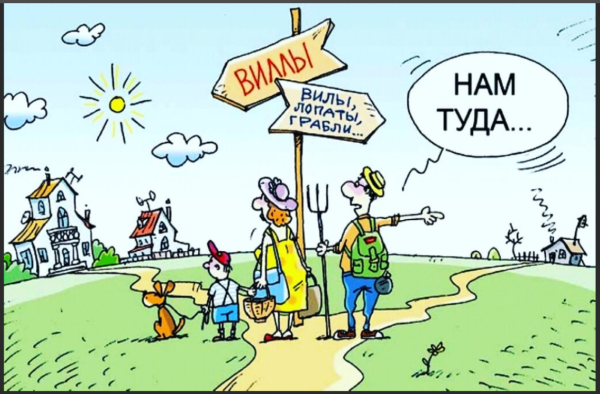 Отпуск на даче