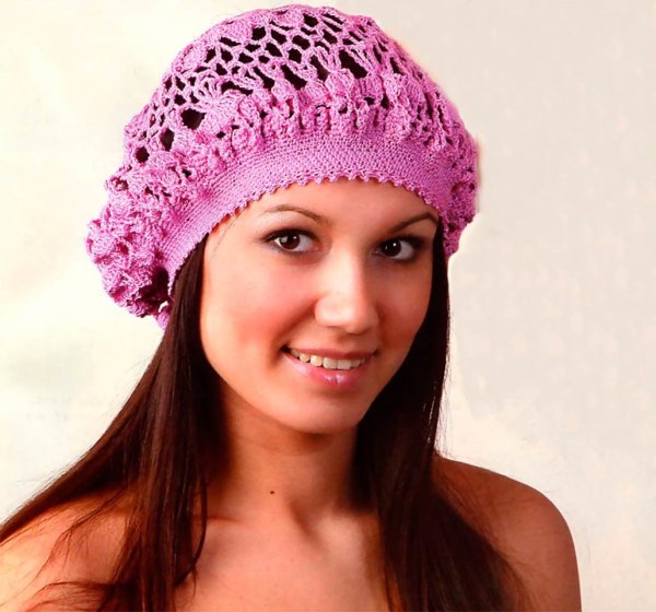 Берет крючком