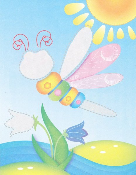 Аппликация лето