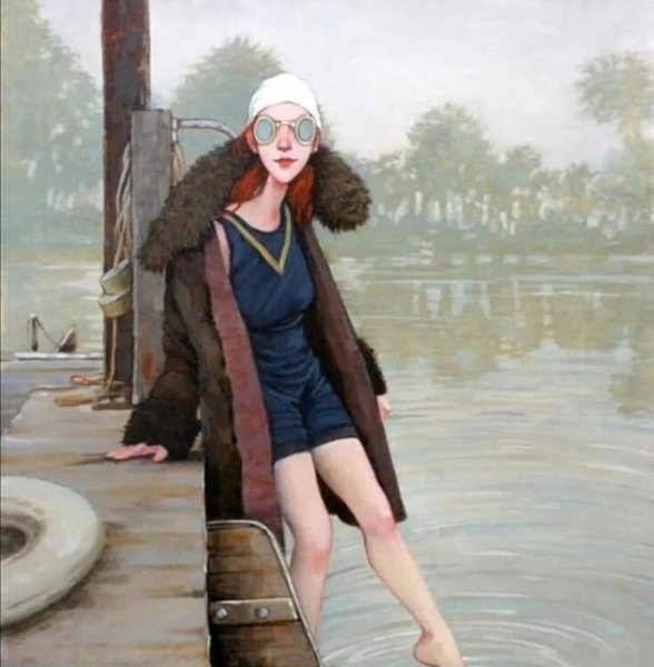 Картина веселый дождь