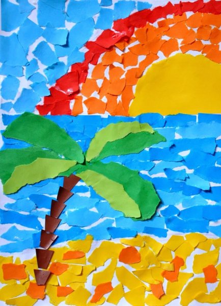 Коллективное рисование в детском саду