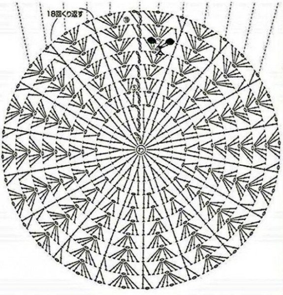 Вязаные ромашки