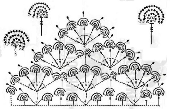 Красивые топы крючком со схемами
