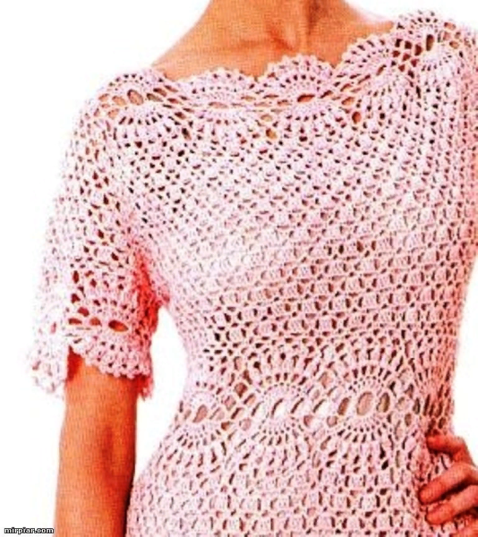 Узоры для купальников крючком схемы