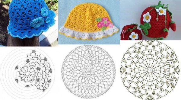 Вязание крючком схемы ажурных узоров кофточек