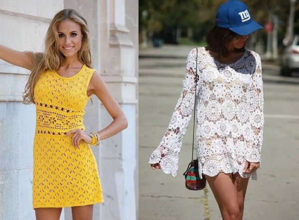 Вязаная крючком летняя кофточка для женщины схема