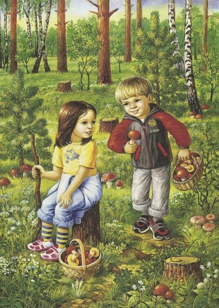 Лето для детей в детском саду