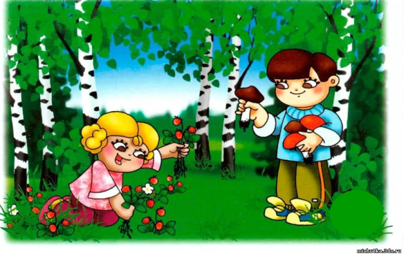 Летний пейзаж для детей