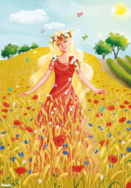 Девушка Весна фэнтези
