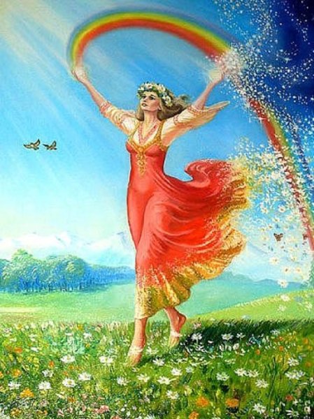 Славянская богиня Леля богиня весны