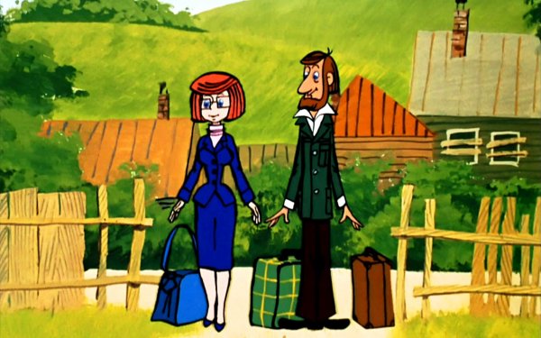 Простоквашино. Мультсериал. Дядя. Федор