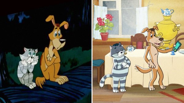 Кот Матроскин Простоквашино мультфильм