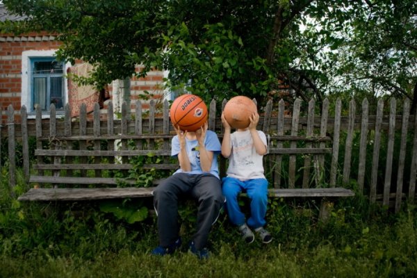 Лето в деревне дети