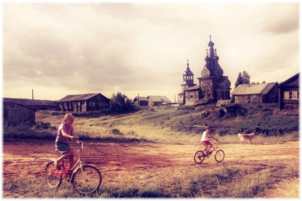 Детство в деревне