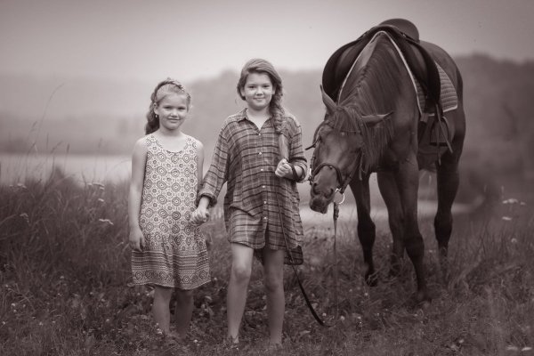 Советское детство в деревне
