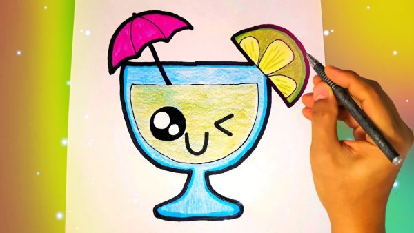 Летние рисунки легкие для срисовки