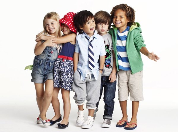 Стильные дети лето