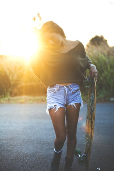 Девушка лето