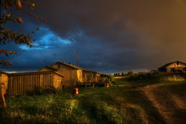 Ночь в деревне